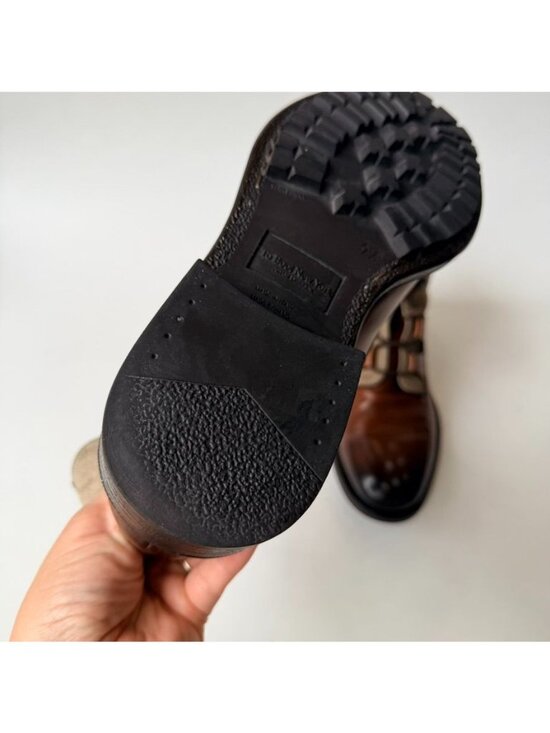 To Boot New York Blake Burnished Leather Suede Men\'s Dress Boots Size 9.5 main image 5
